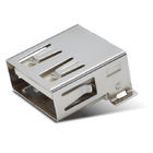 180 Degree SMT USB A Female Connector With Nickel Over All Plating