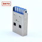 Horizontal Type Socket USB A Male Connector 4*2.3*1.9cm With Short Body