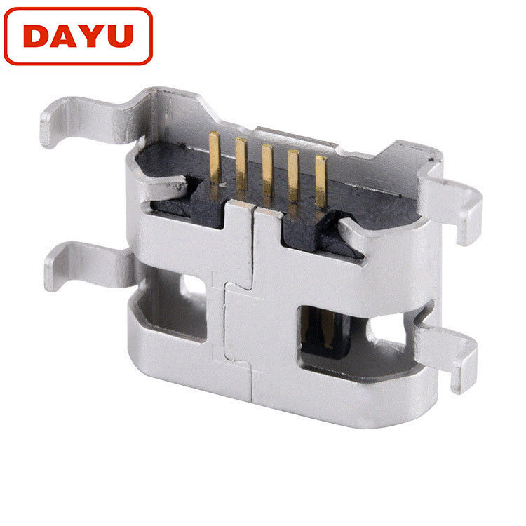SMT Crimping Micro USB Female Connector For Circuit Board Mobile
